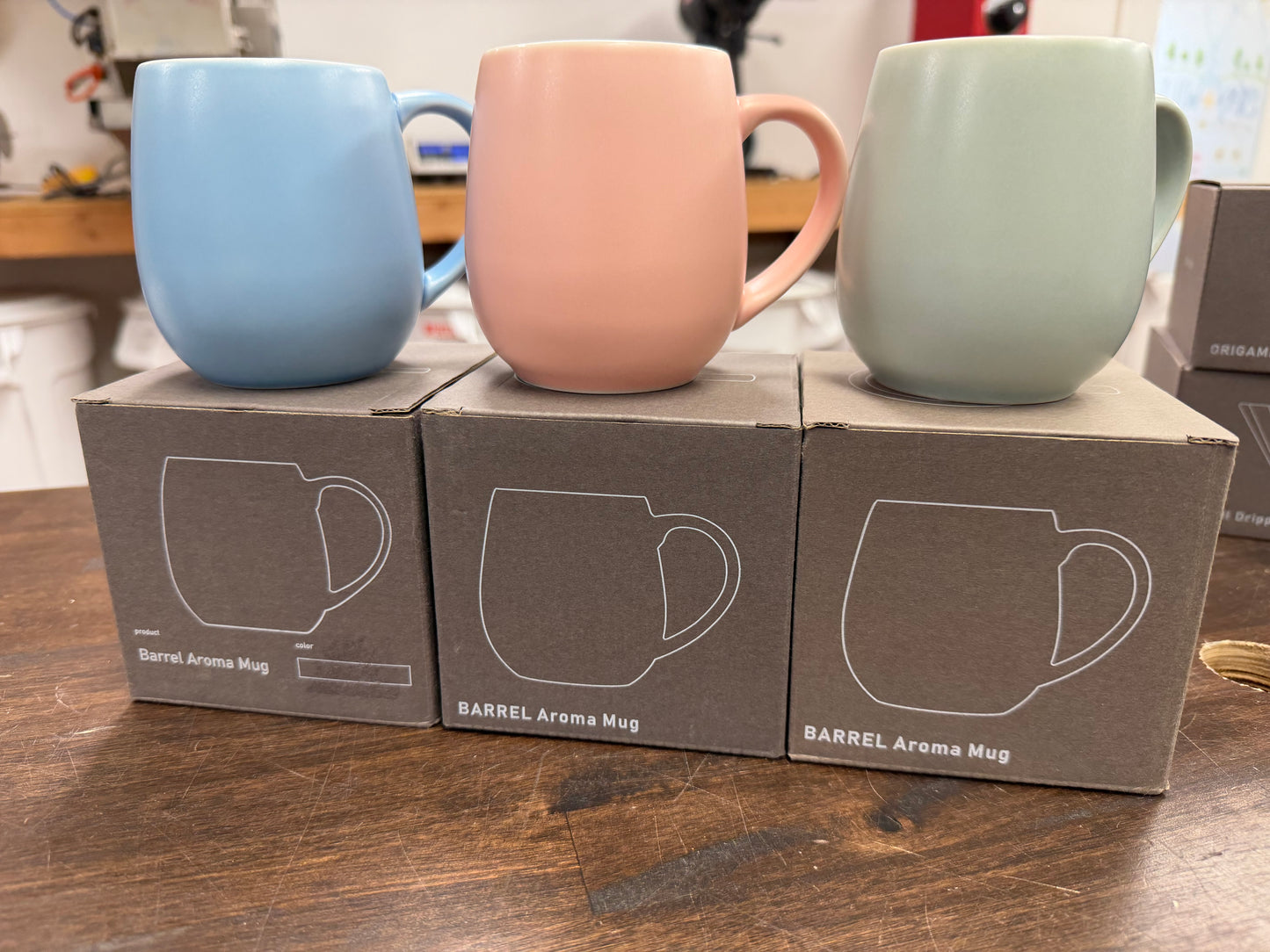 Origami Barrel Aroma Mug
